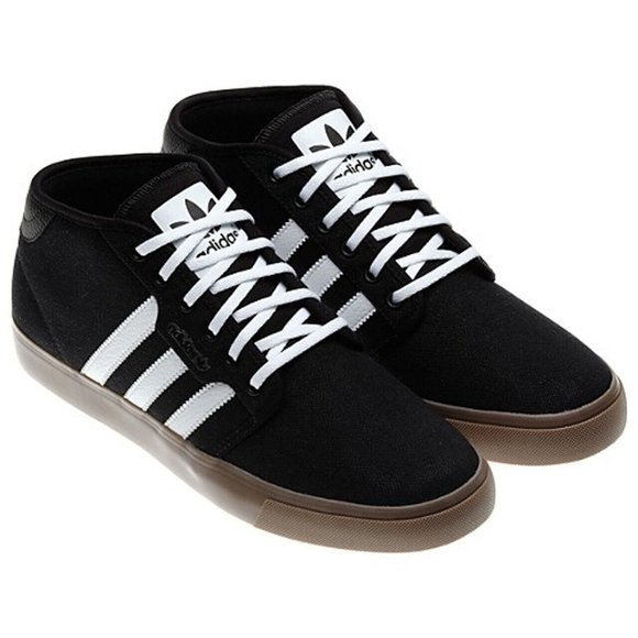 Adidas Other - NEW Adidas Classic Men's SEELEY MID Black White - Size 10 - New in Box!